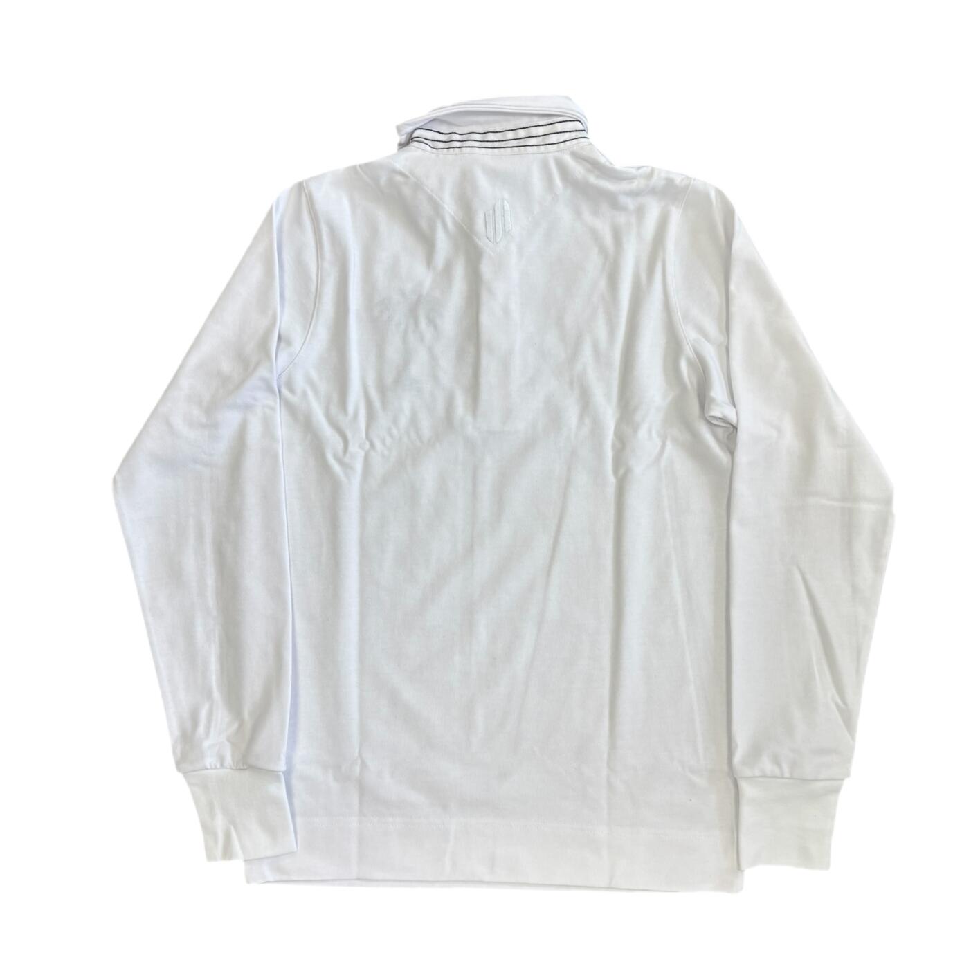 Fiji White Rugby LS Shirt Men's Samurai Heritage Jersey 3/3