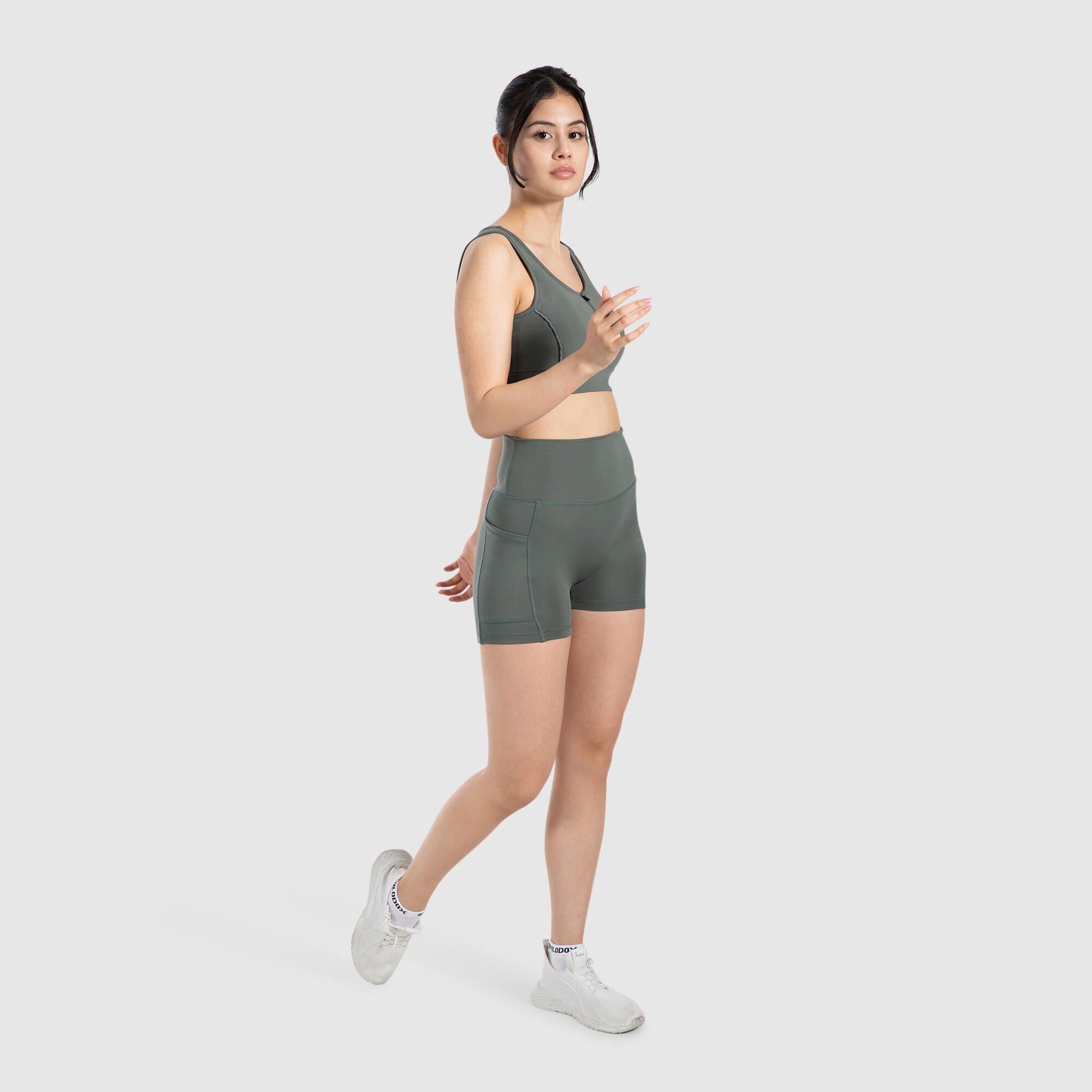Damen Sport BH Kathi Grün 3/5