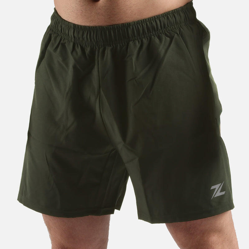 Pantaloncini sportivi da uomo ZEUZ, verdi, taglia S 4/4