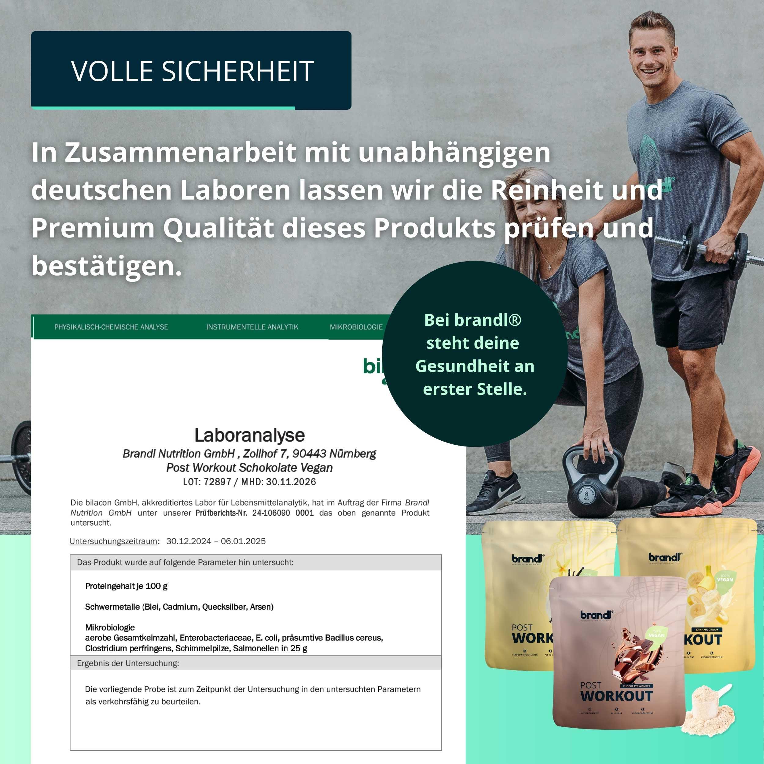 brandl® Veganes Protein-Pulver All-in-One nach dem Training 6/6