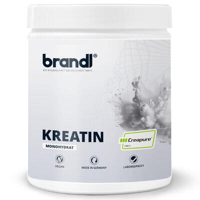 brandl® Kreatin CREAPURE Creatin Monohydrat Pulver | Made in Germany