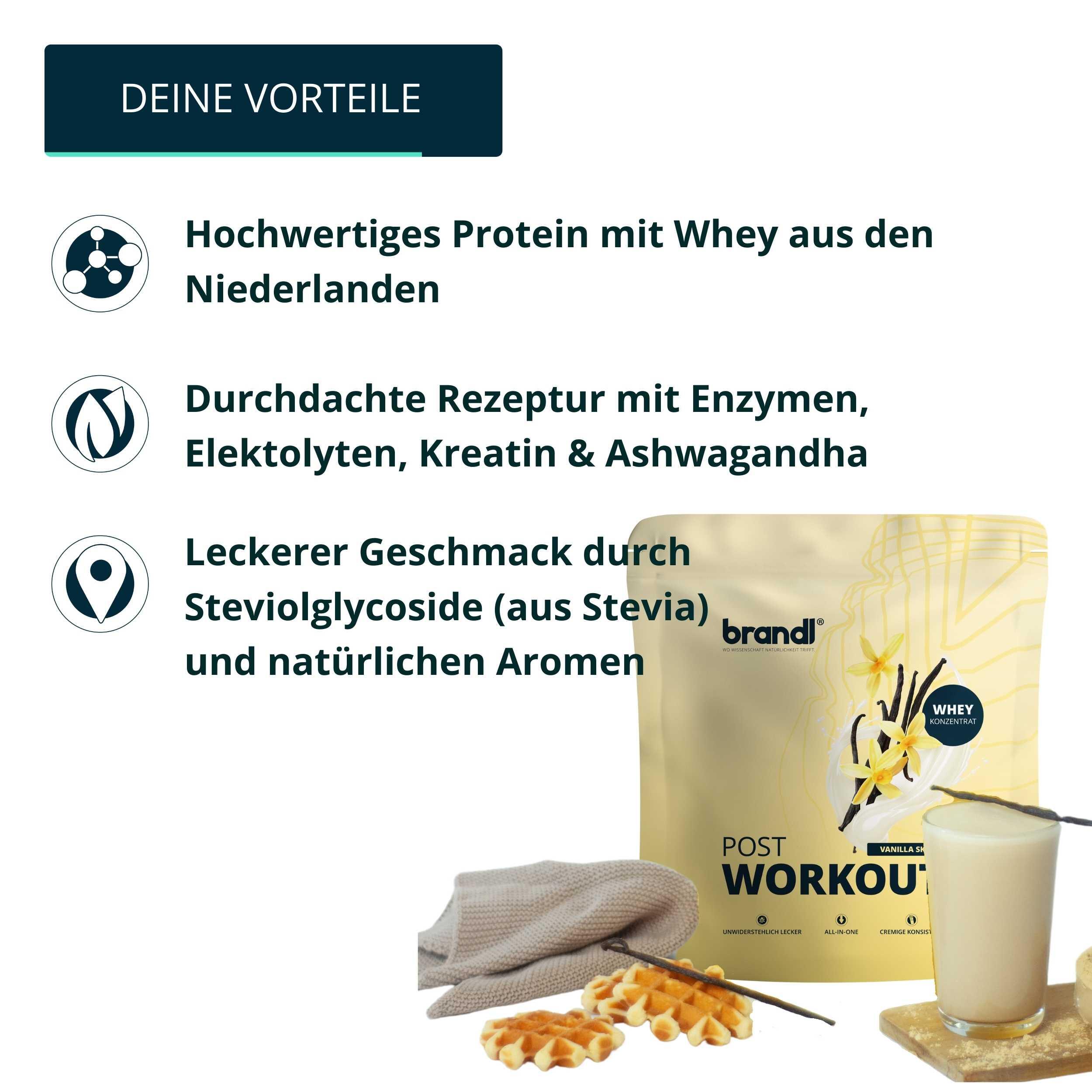 brandl® Protein-Pulver All-in-One nach dem Training 3/6