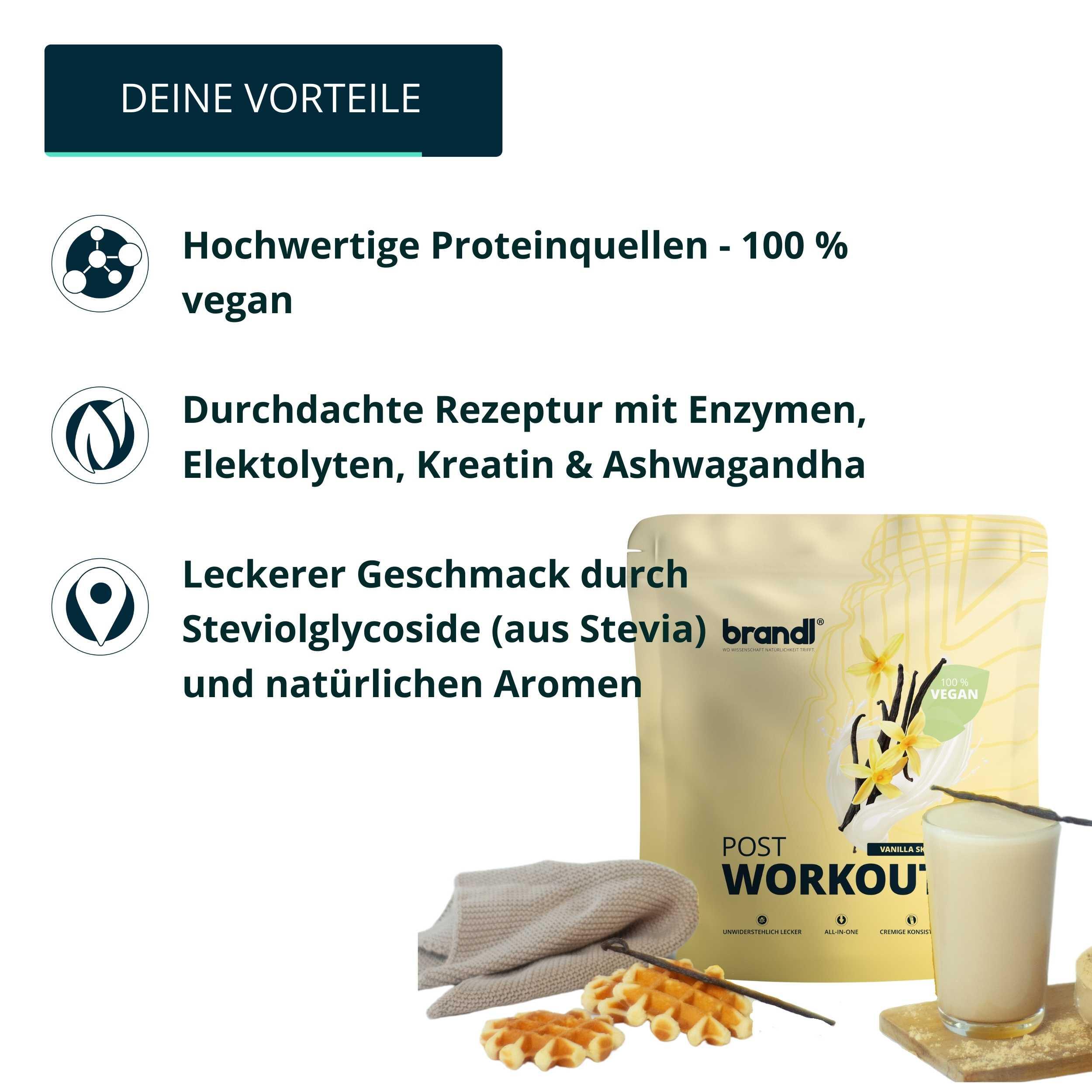 brandl® Veganes Protein-Pulver All-in-One nach dem Training 3/6