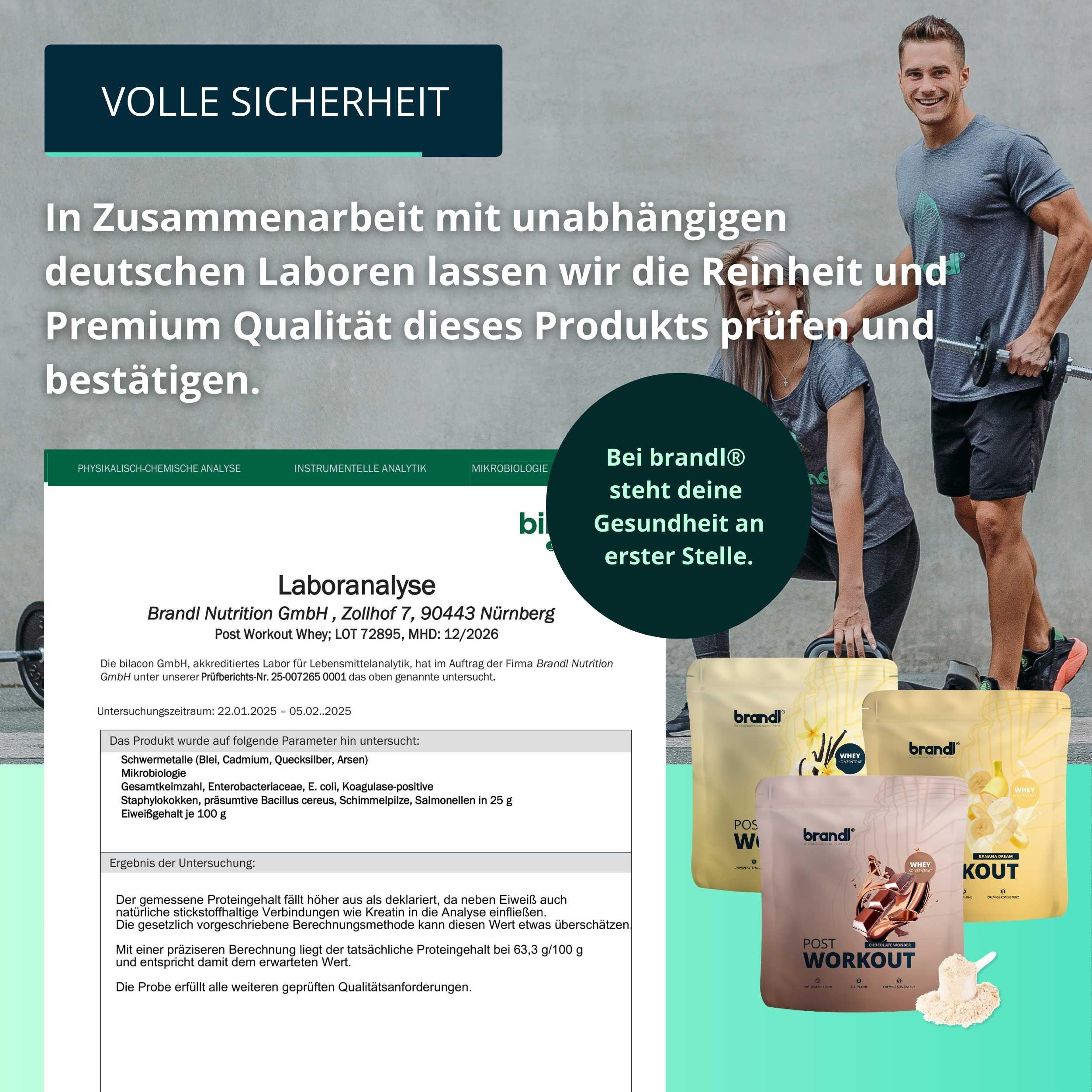 brandl® Protein-Pulver All-in-One nach dem Training 6/6