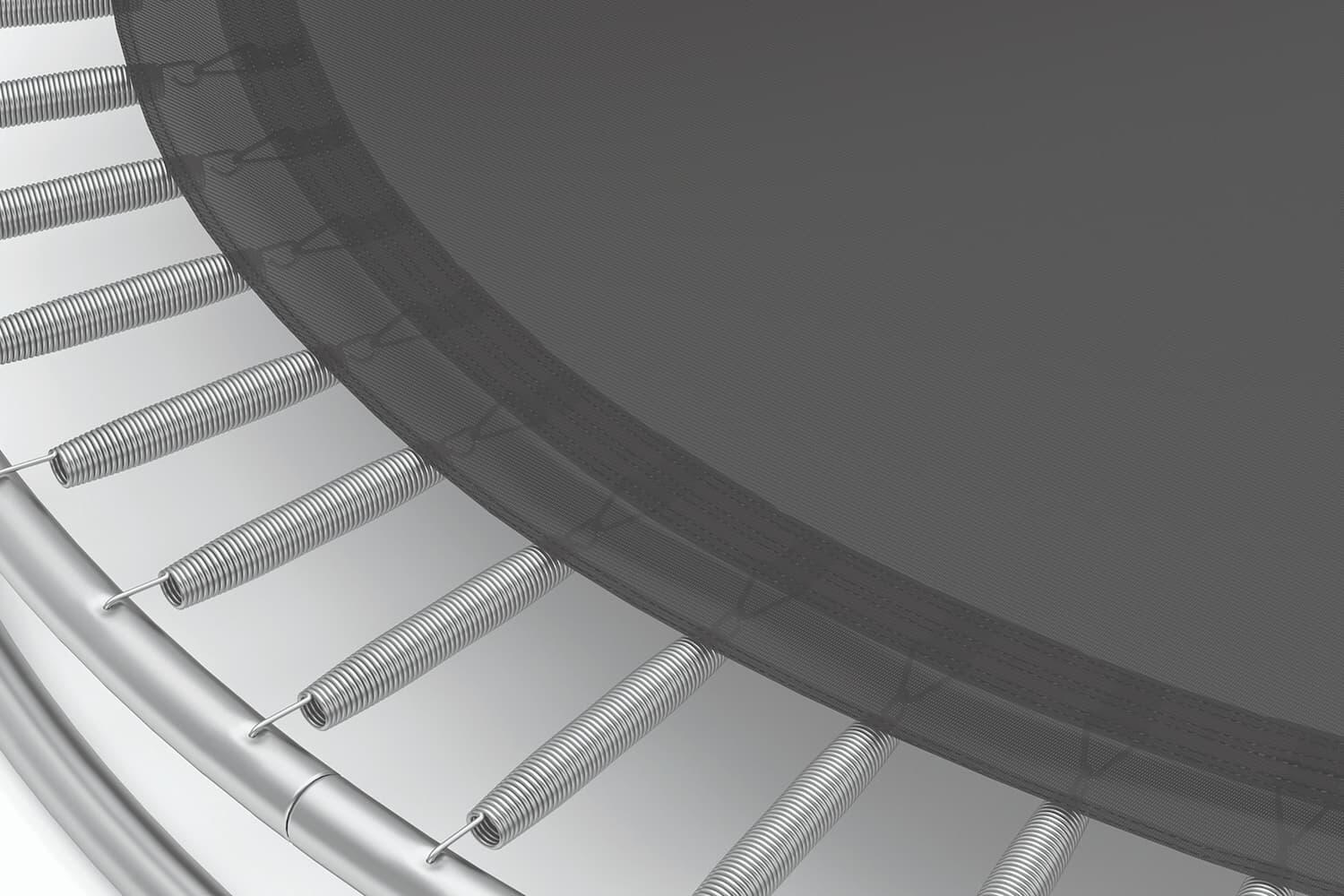 Flat to the ground Trampoline Akrobat Primus Antraciet 360 cm 3/5