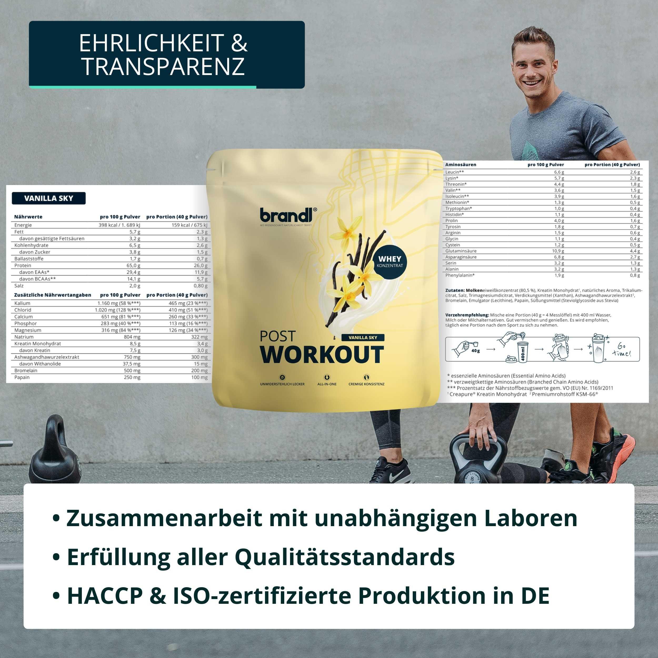 brandl® Protein-Pulver All-in-One nach dem Training 5/6