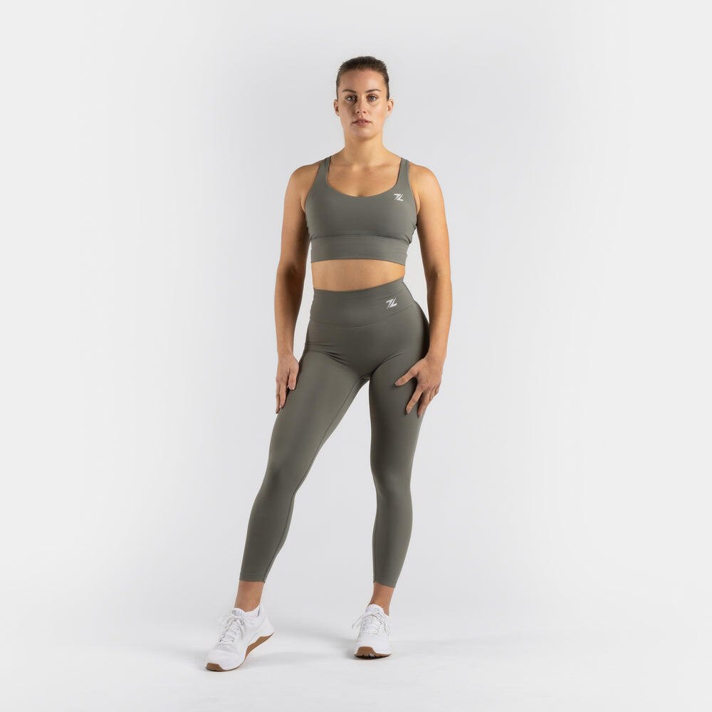 ZEUZ Soutien-Gorge Sport Femme – Shock Absorber Sport BRA – Vert – Taille L 4/7