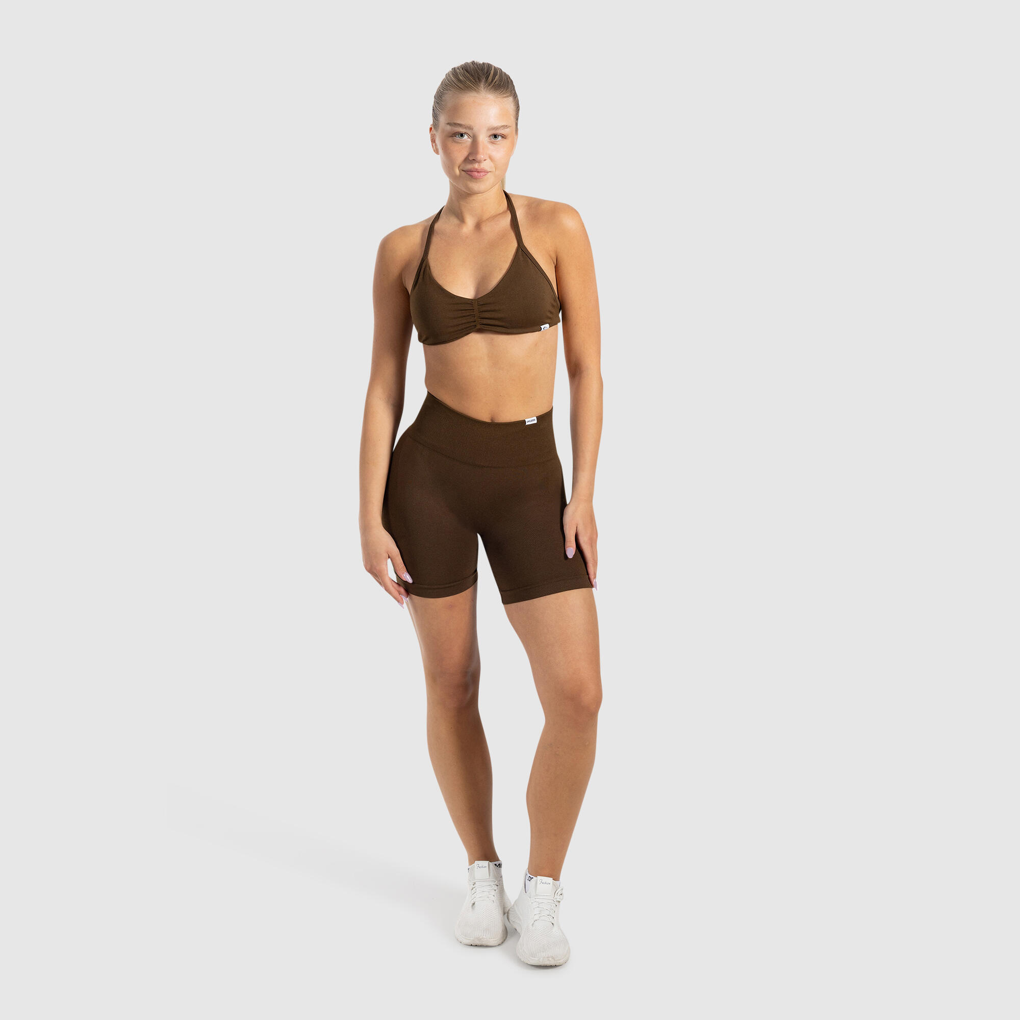 Damen Shorts Edina Braun 3/5
