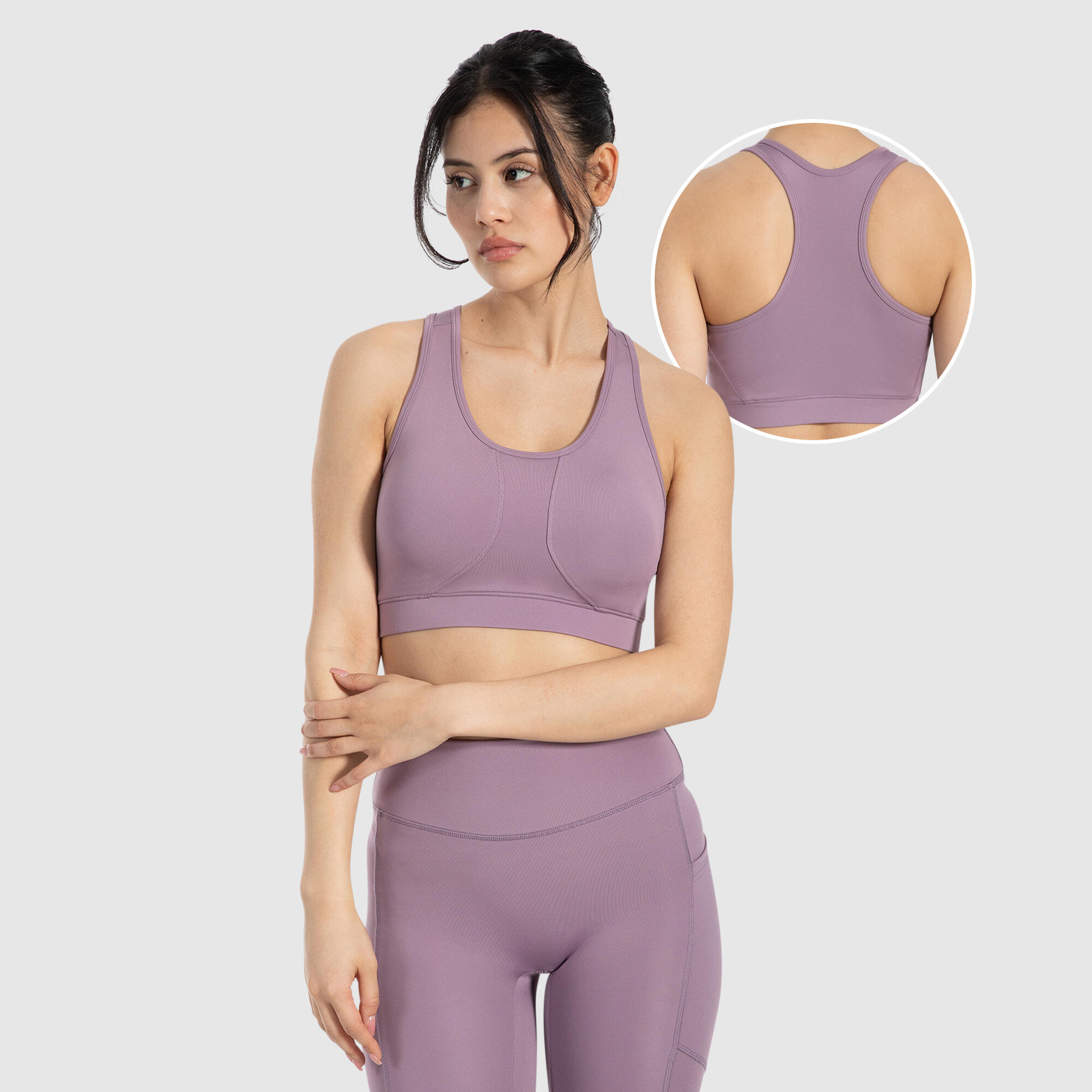 SMILODOX Damen Sport BH Candace Lila