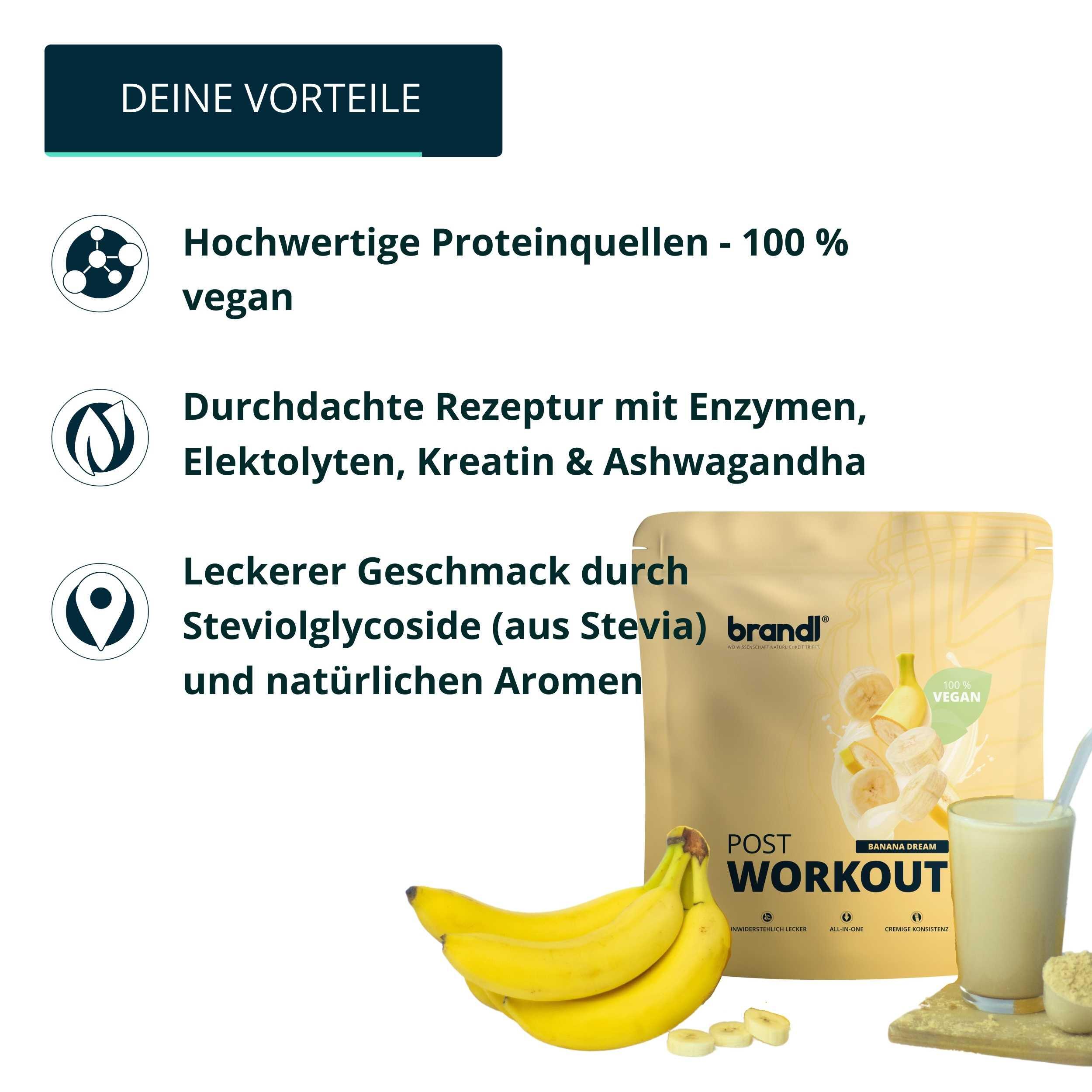 brandl® Veganes Protein-Pulver All-in-One nach dem Training 3/6