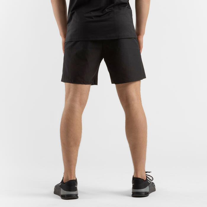 Pantaloncini sportivi da uomo ZEUZ, neri, taglia S 3/6
