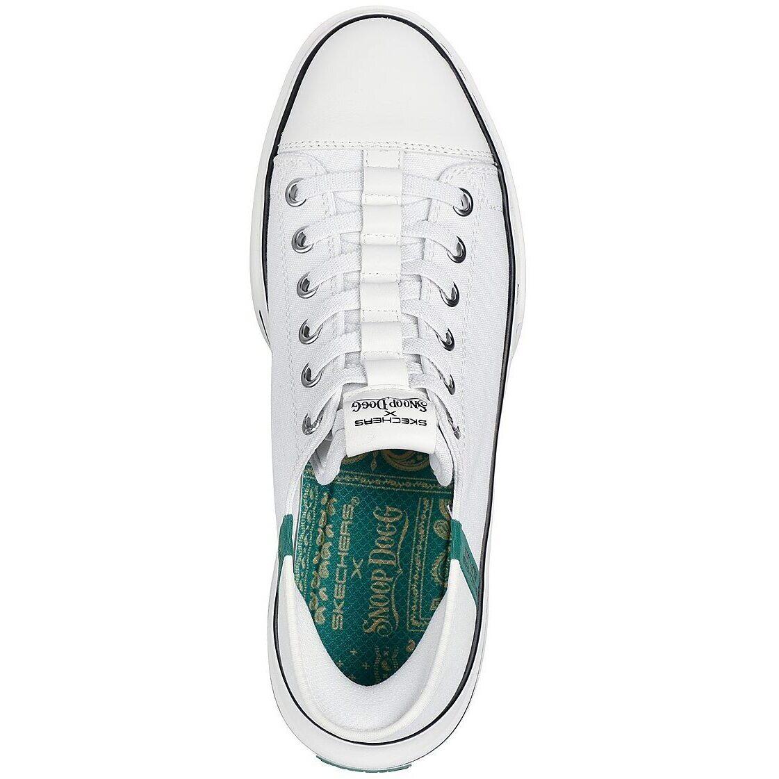 Baskets Skechers Snoop One-low Dogg C, Blanc, Hommes 2/5