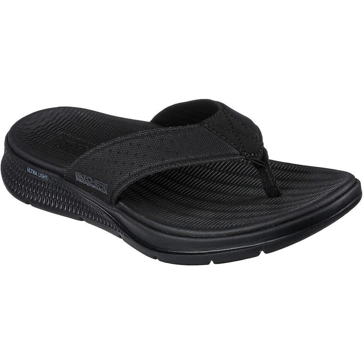Tapas skechers go consistent, preto, homens
