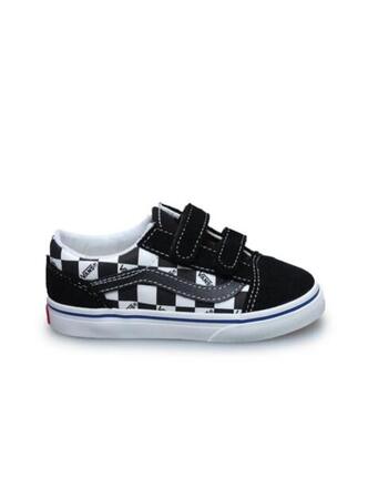 Zapatillas para Niño Vans Old skool v logo check Negro