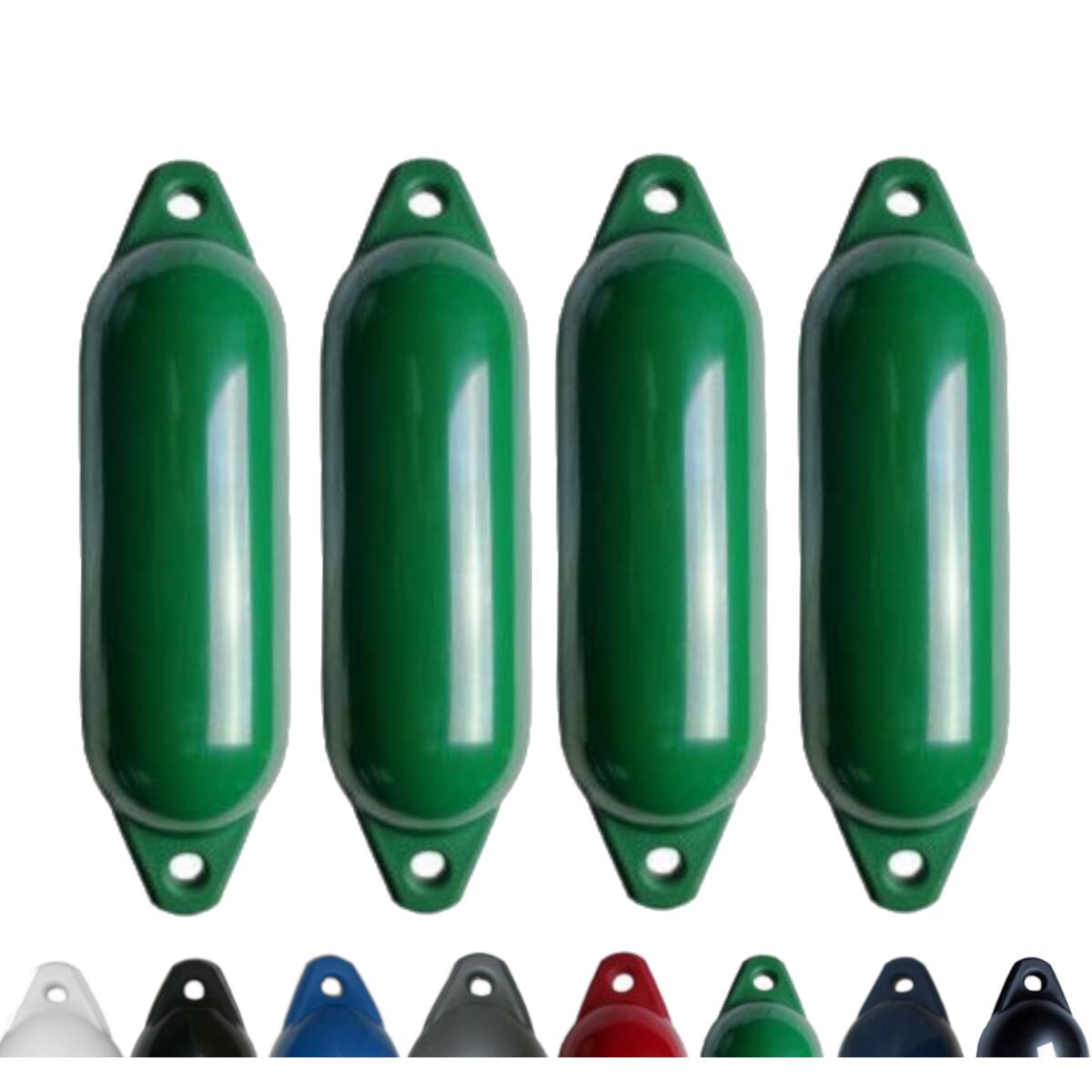 Majoni - Set De 4 Pare-battages De Star 15 - Vert, 45 X 12 Cm - Défense De Ponton - Vert - S - Decathlon