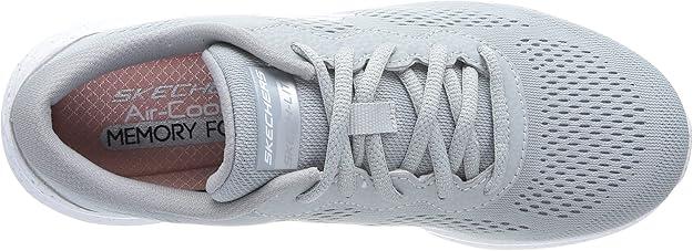 Skechers Sport Women's Skech-Lite Pro Grey Athletic Lace up Nursing Shoes 41 2/3