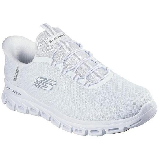 Zapatillas Skechers Glide-step - Noxus, Blanco, Hombre