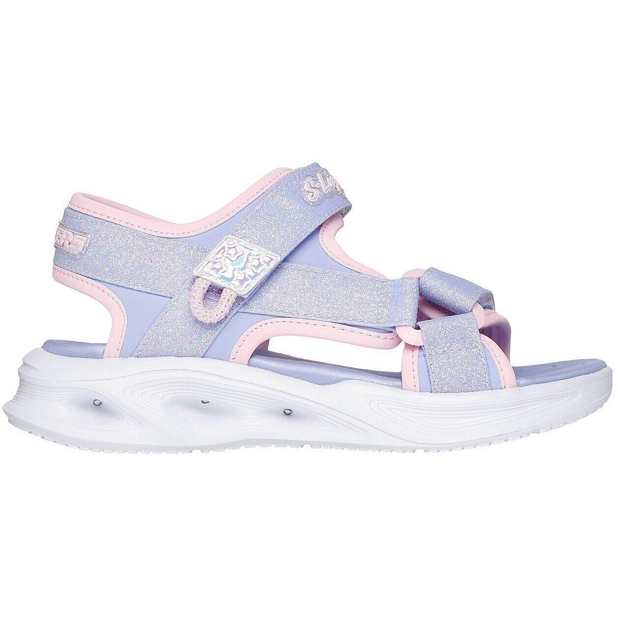 Sandalen Skechers Sola Glow Sandal, Paars, Kinderen 3/5