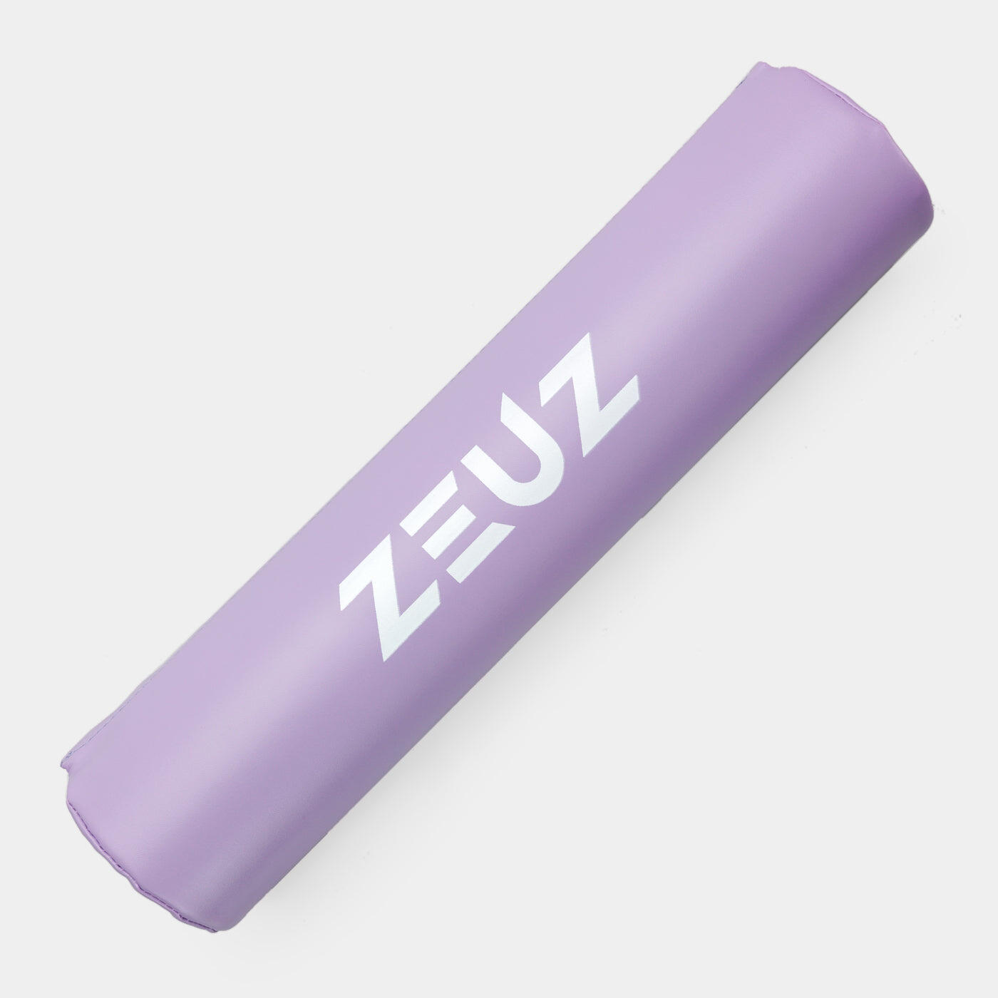 ZEUZ ZEUZ Coussin pour barre 44 x 10 cm – mousse 1,5-inch, cuir PU, velcro (violet)