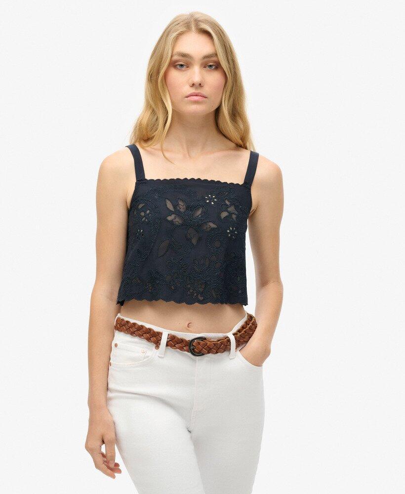 Haut cami brodé Ibiza 1/7