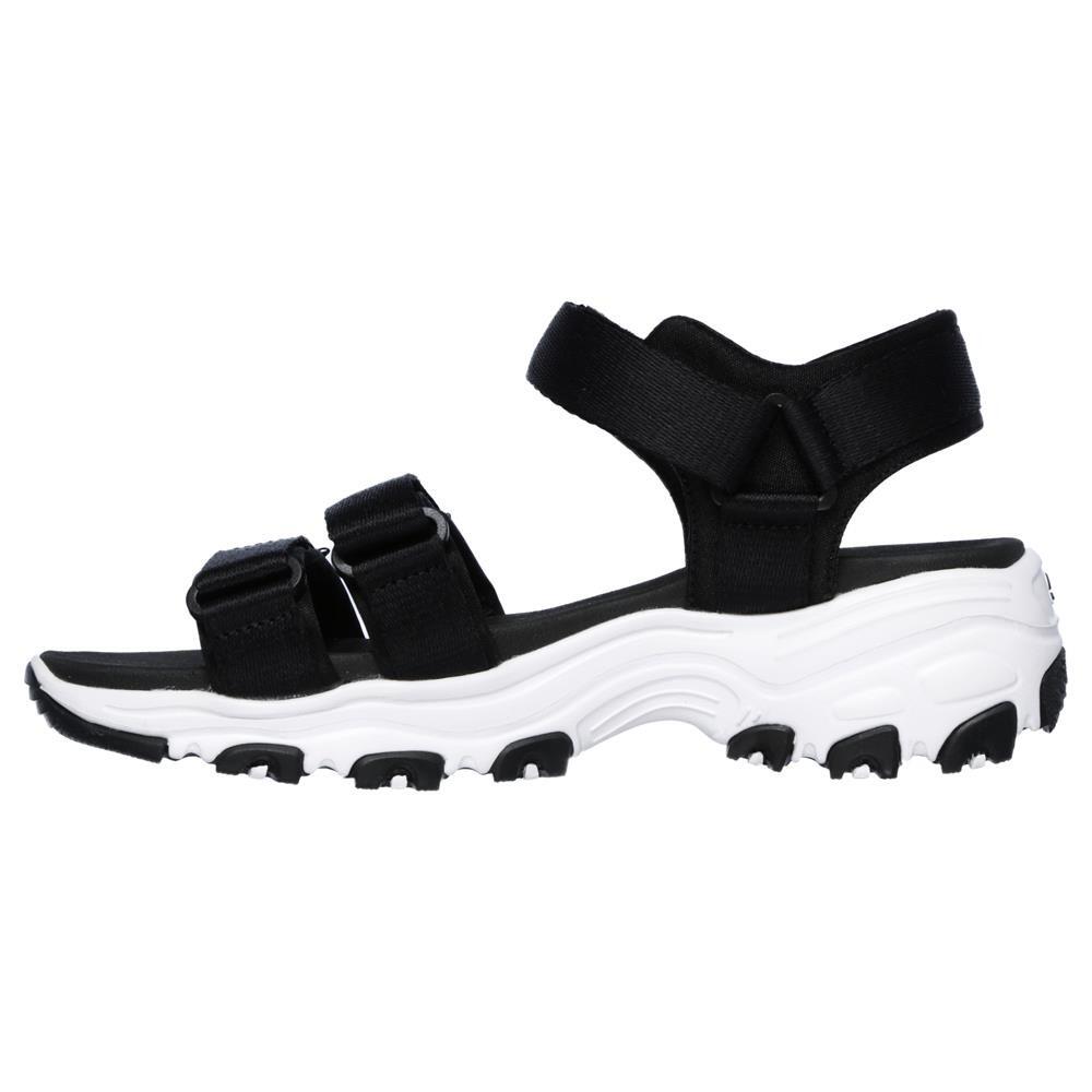 SANDALE FEMME Skechers 31514-blk D'lites NOIR 6/7