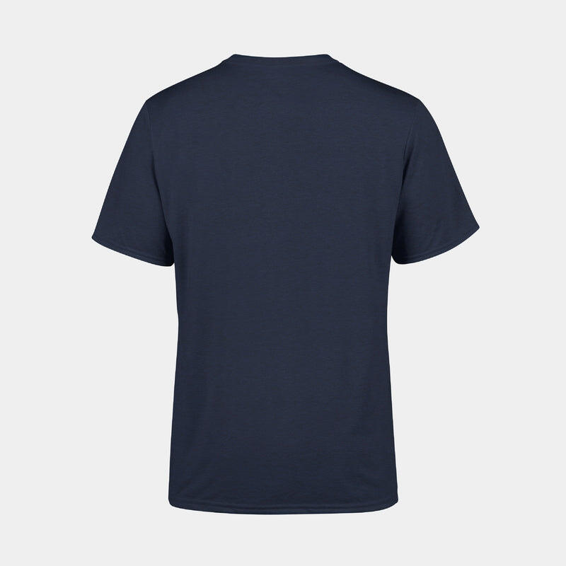 T-shirt de sport unisexe ZEUZ bleu marine, taille S 2/2