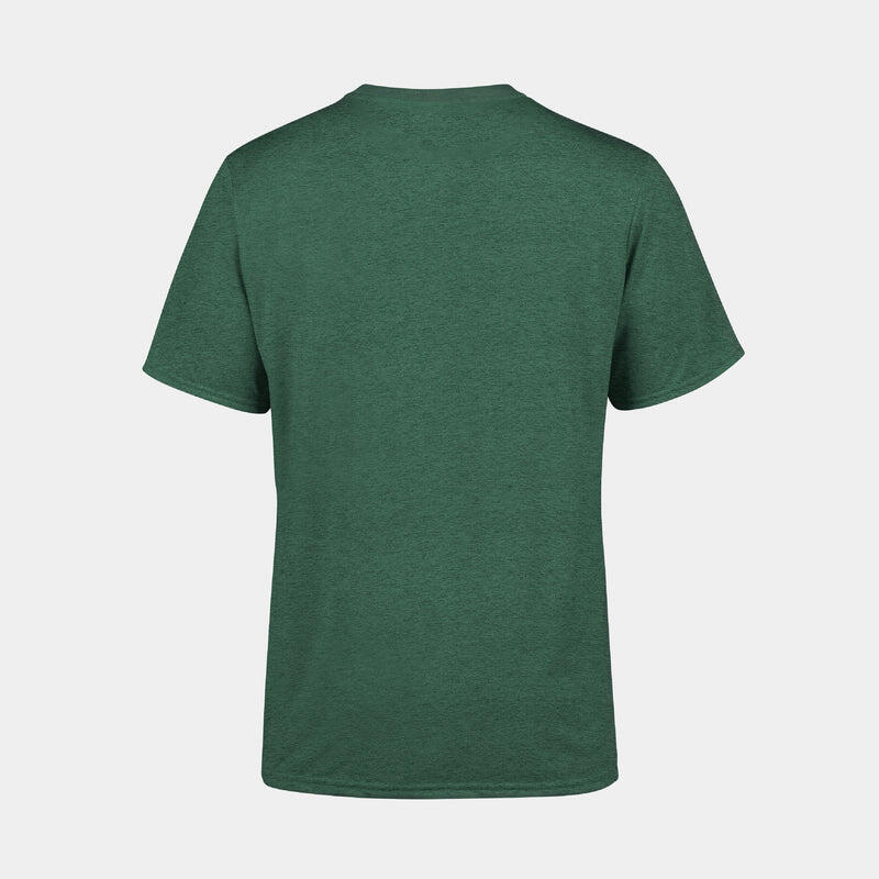 T-shirt de sport unisexe ZEUZ vert, taille M 2/2