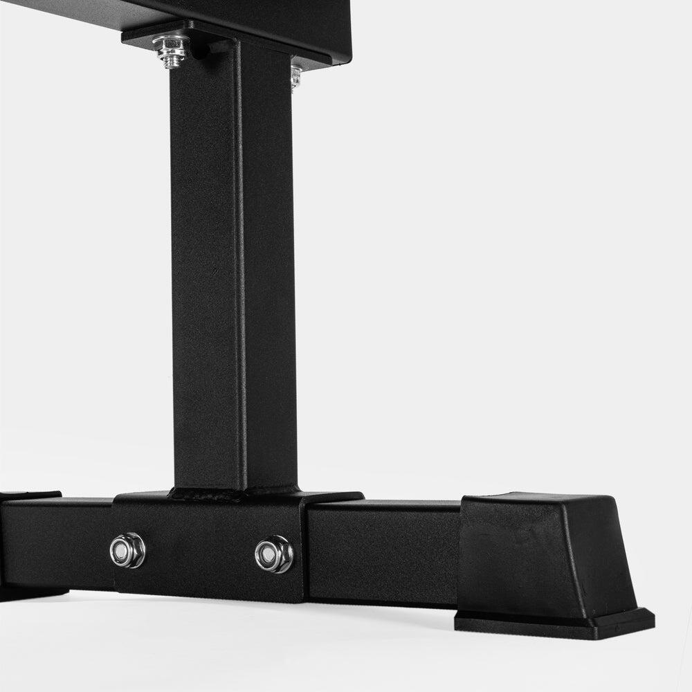 Banc de musculation plat ZEUZ – Banc plat – Banc de fitness – Noir 6/7