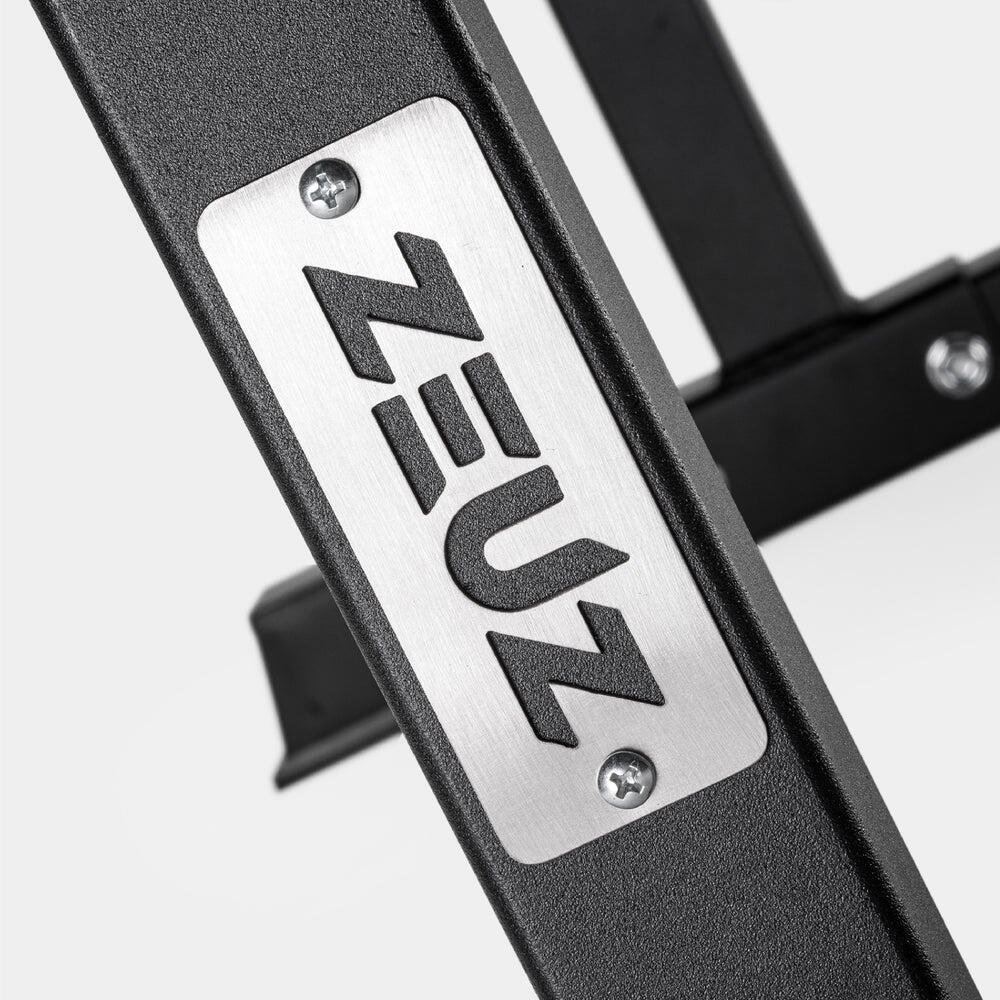 Banc de musculation plat ZEUZ – Banc plat – Banc de fitness – Noir 5/7