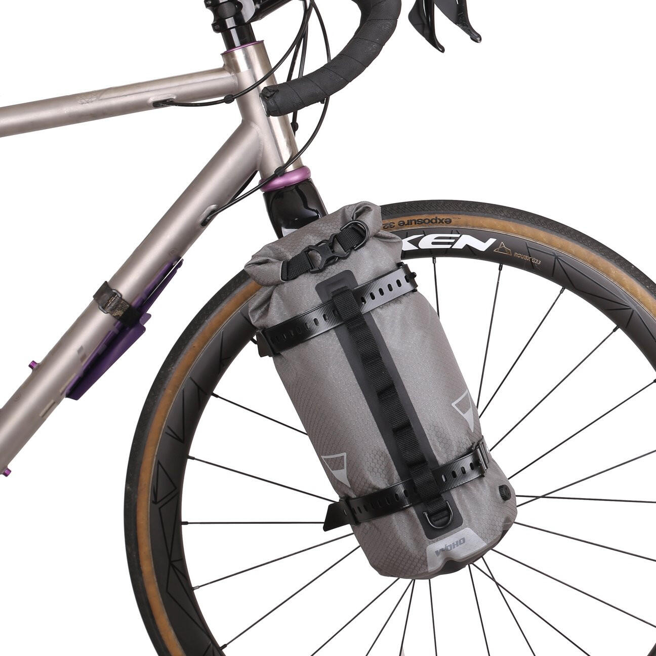 Bagagerie Vélo - Transforkage - Couleur - Gris Titane - Woho 3/3