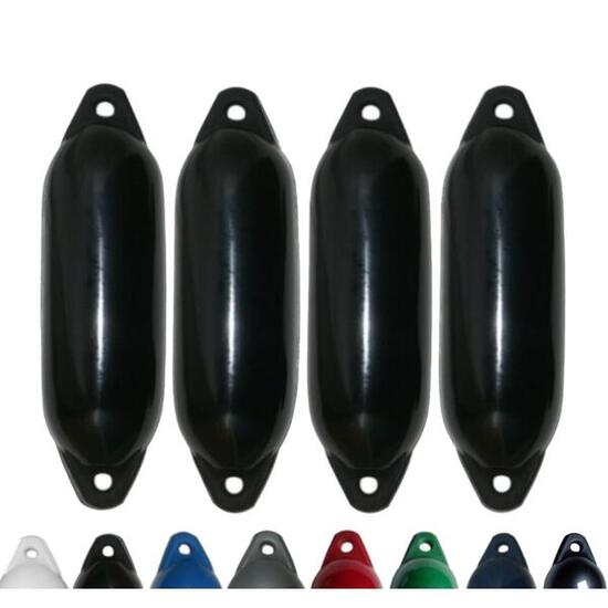 Set de 4 pare-battages de Star 15 - noir, 45 x 12 cm