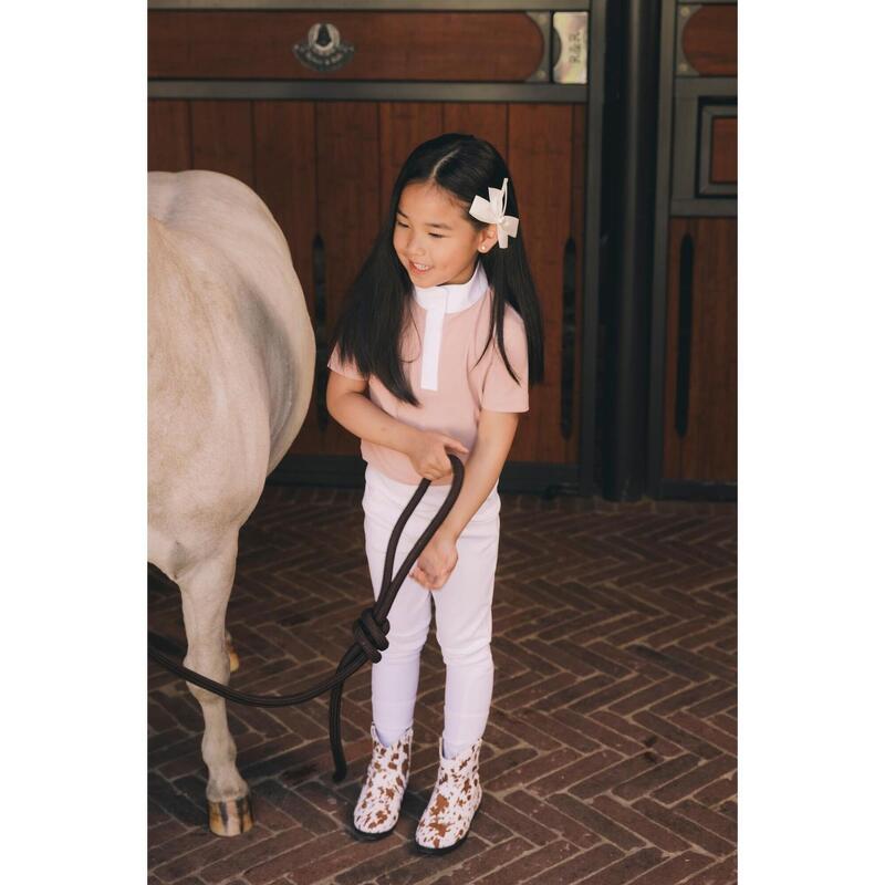 Sammy kids girl riding leggings full grip white size 120 - Größe 120