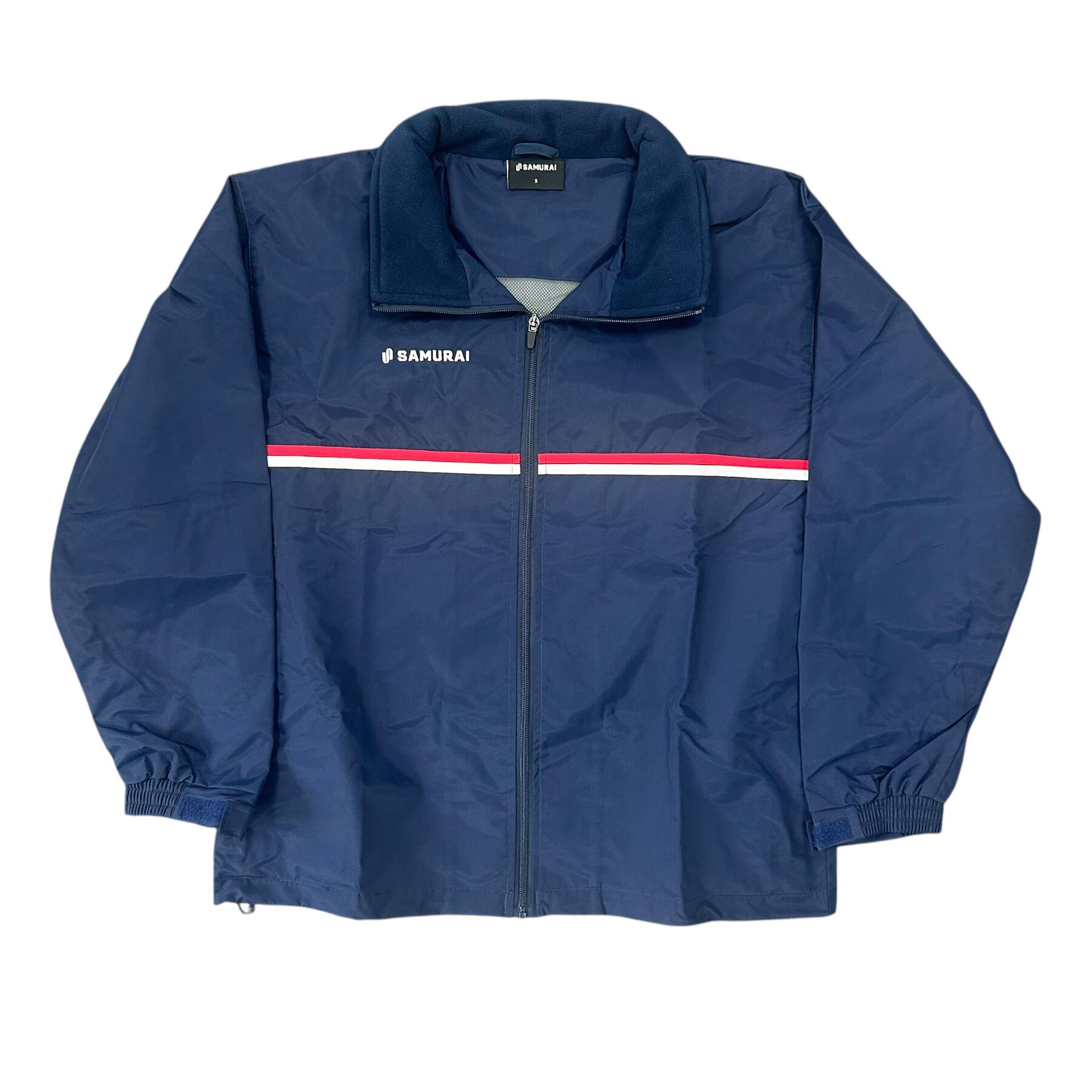 Samurai Men's Rugby Jacket Navy Stria Stripe Jacket 2/3