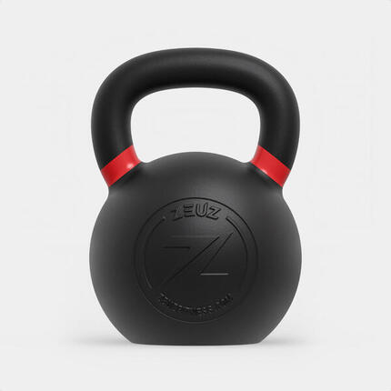 ZEUZ Kettlebell 4 KG – Fitness & CrossFit Gewichten – Gietijzer – Hellgrün