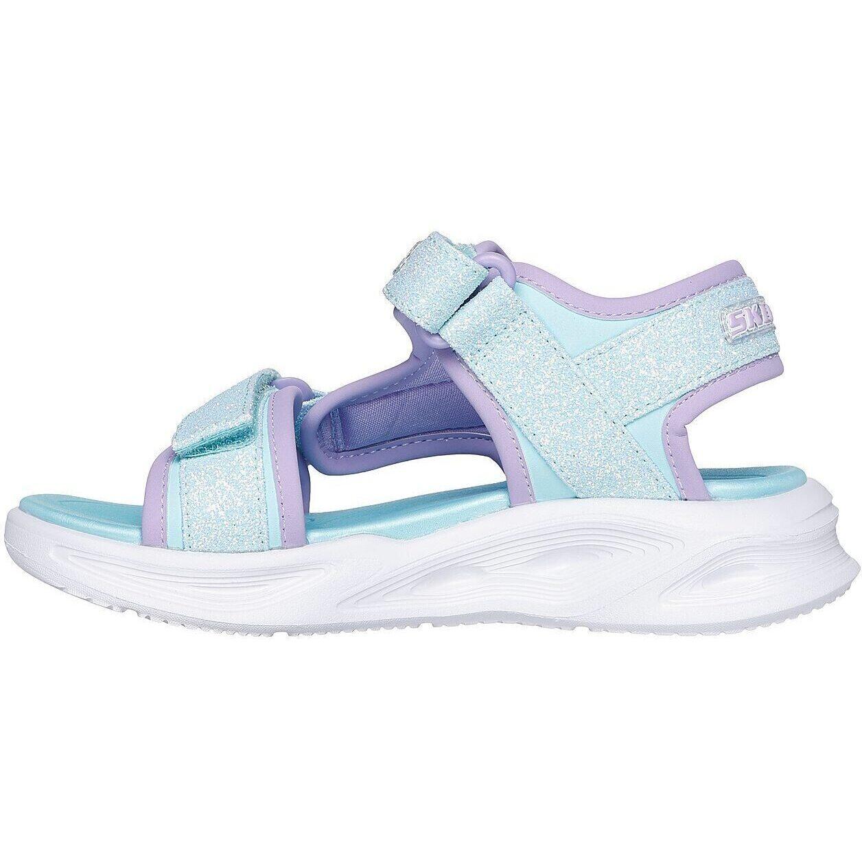 Sandalen Skechers Sola Glow Sandal, Blauw, Kinderen 5/5