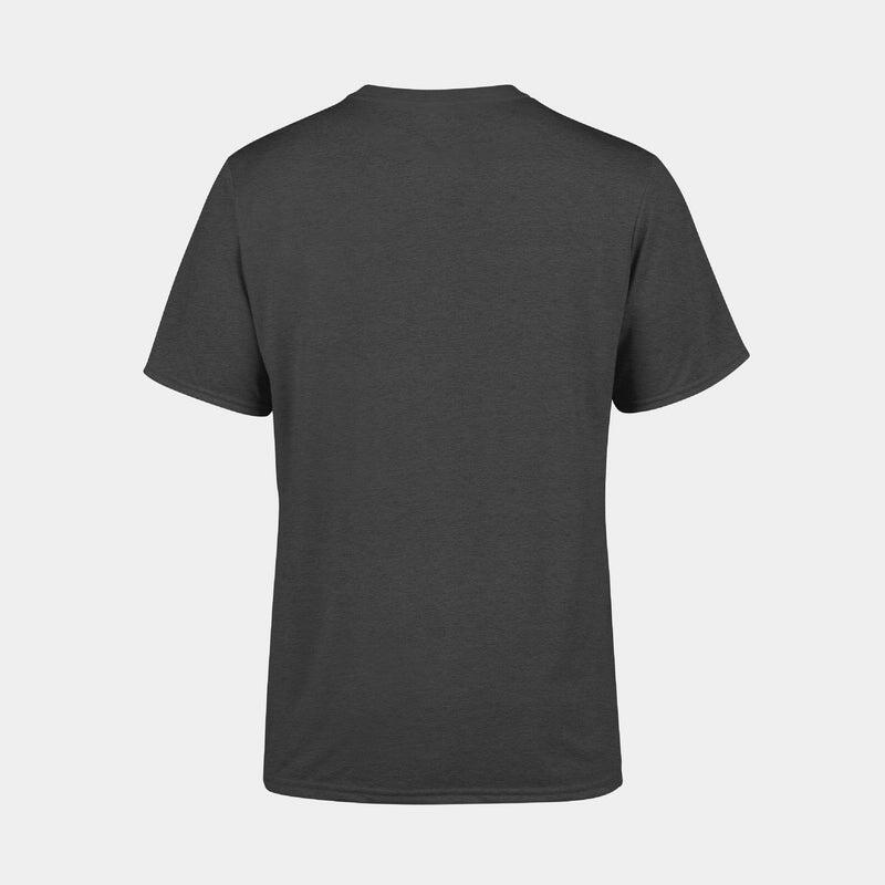 T-shirt de sport unisexe ZEUZ, gris foncé, taille S 2/2