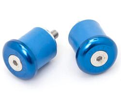 Cintre Vélo - Bar End Cap Ec-01 - 23.8mm Bleu - Nitto