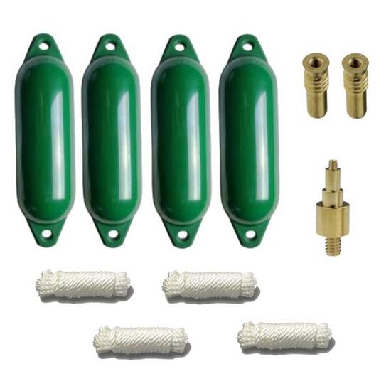 Set complet de 4 pare-battage Star Fender avec accessoires