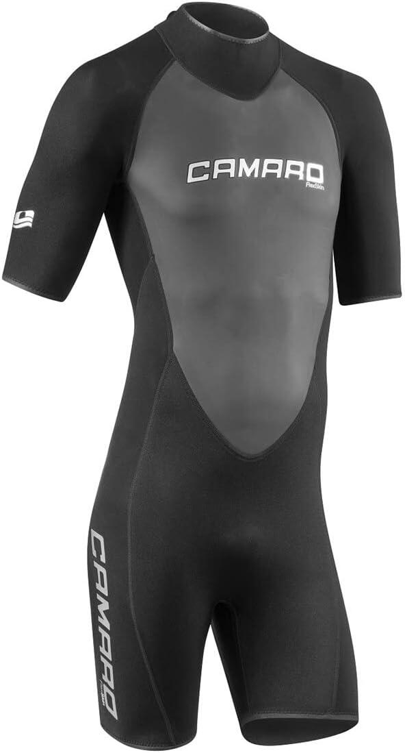 CAMARO Neopren Shorty Herren Flex Skin super Stretch Surfanzug Neoprenanzug bis 2/6