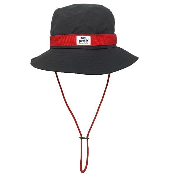 Chapéu boonie - corda - homem/mulher - algodão (preto)