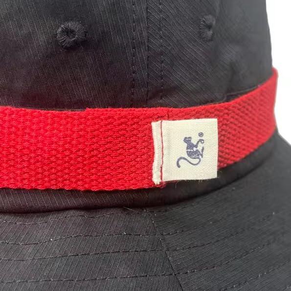 Chapeau Boonie - Corde - Homme/Femme - Coton (Noir) 3/6