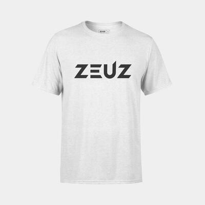 Zeuz sport t-shirt unisex - sportkleding man & vrouw - maat s - wit