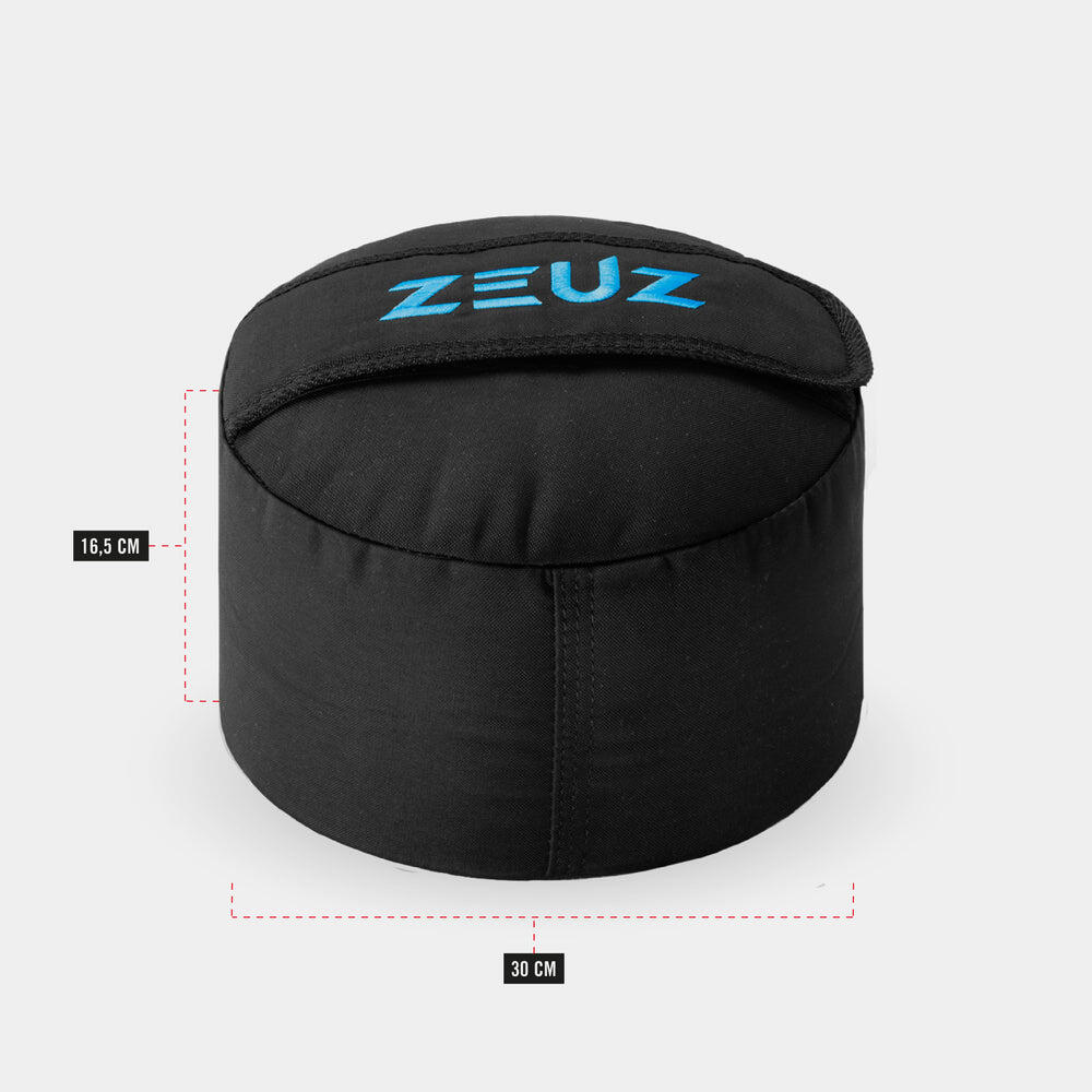 Sac de sable ZEUZ Strongman – 20 kg – Bleu 3/7