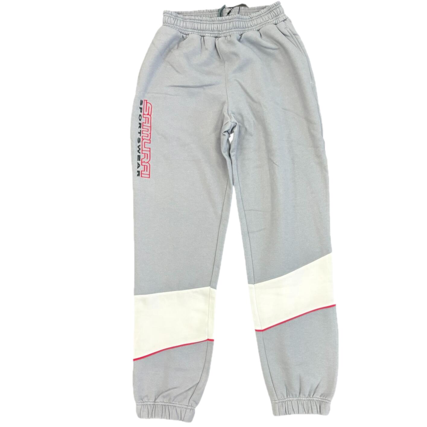 Samurai Men's Monarch Joggers Rugby Grey Logo Pants 2/3