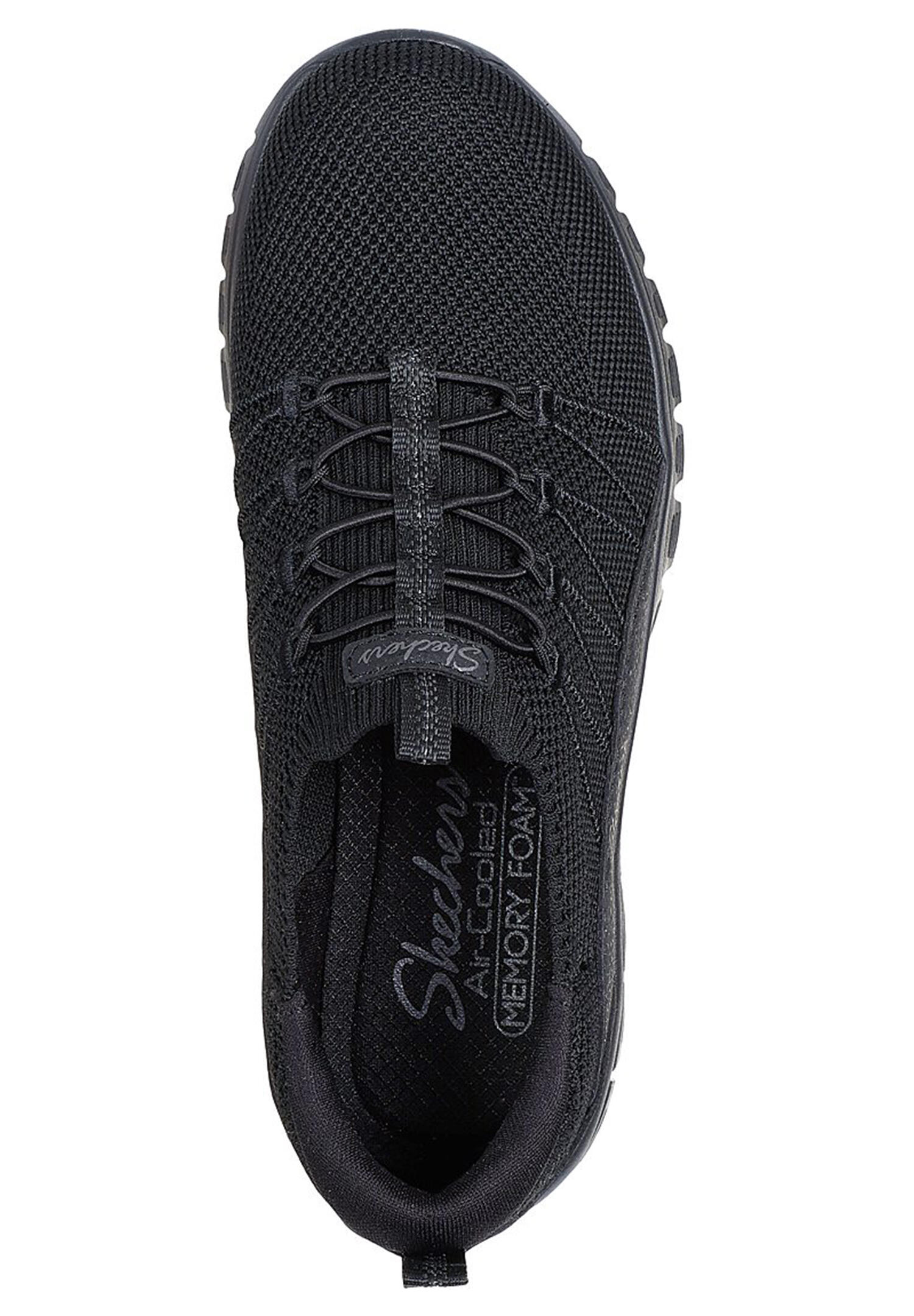 Skechers Sport Womens GRACEFUL PICTURE PERFEKT Sneaker Damen Schuhe 100702 BBK 3/4