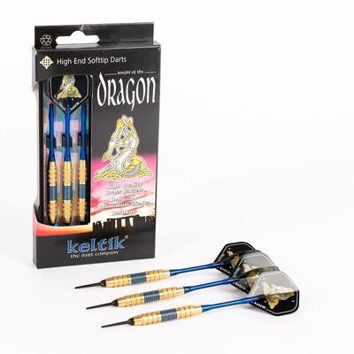 Softdart Soft Dart Pfeile Keltik Dragon Blue 16 g