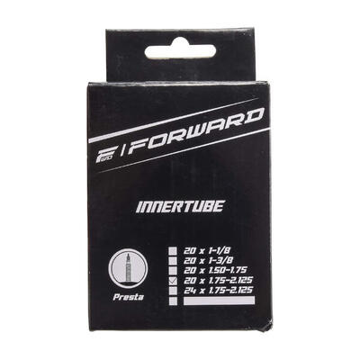 Camera d'aria Forward - Presta 40mm - Dimensione pneumatico - 20" x 1-1/8