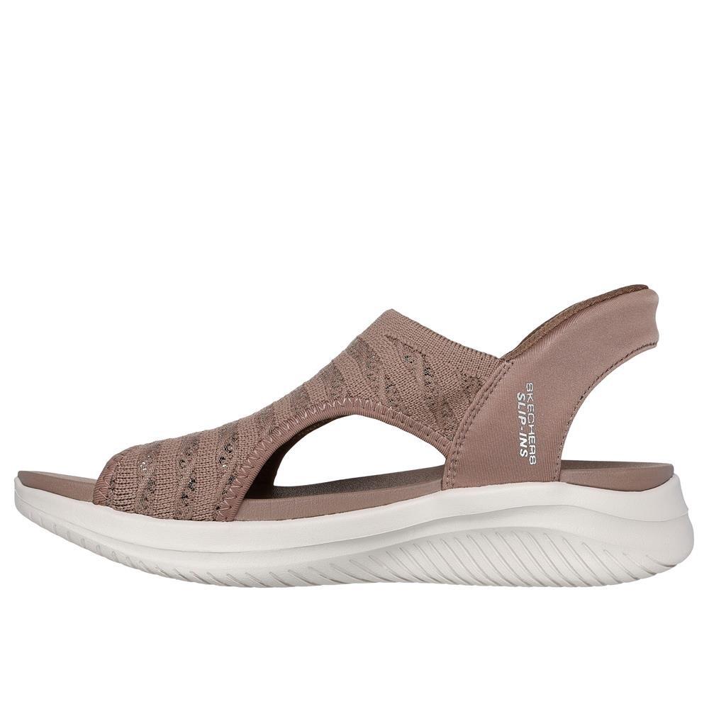 SANDALE FEMME Skechers Slip-ins Ultra Flex 3.0 Sun Warmth MARRON 5/5