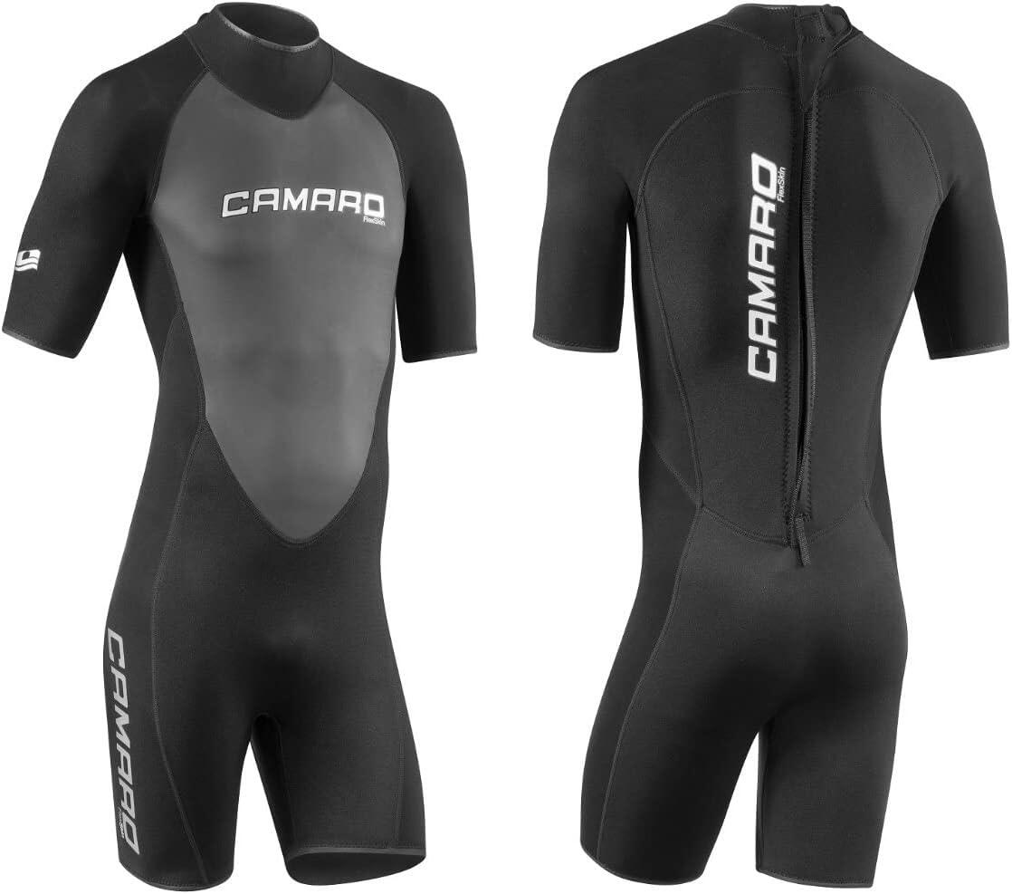 CAMARO CAMARO Neopren Shorty Herren Flex Skin super Stretch Surfanzug Neoprenanzug bis