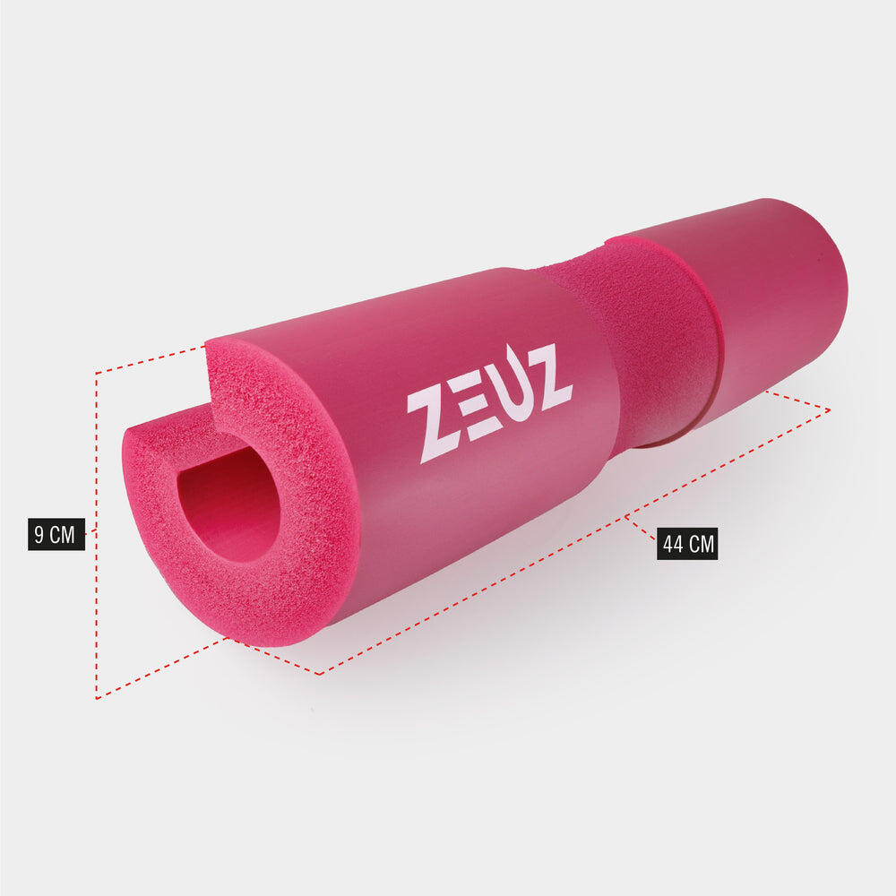 ZEUZ Barbell Pad – Squat & Hip Thrust – Fitness – Halter Kussen – Roze 6/7